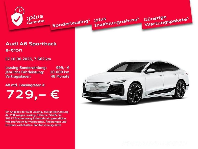 Gebraucht Audi e-tron Sportback Ambiente 210 kW (286 PS) 2025 Gletscherweiß metallic SUV