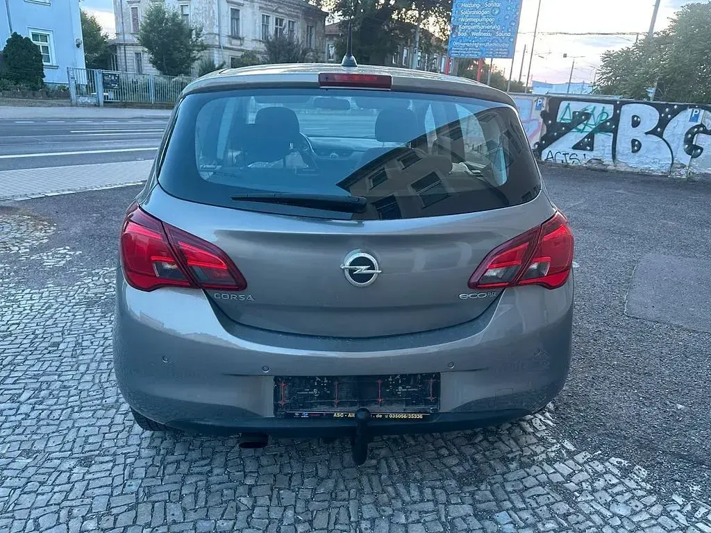 Gebraucht Opel Corsa Edition 90 PS (66 kW) 2015 Grau Kleinwagen
