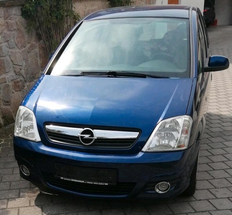 Blau Gebraucht 2007 Opel Meriva Van / Kleinbus | 1.600 € (Superpreis) - Bild 1/4