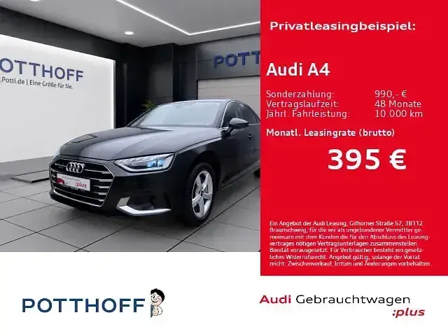 Gebraucht Audi A4 Advanced Plus 204 PS (150 kW) 2024 Limousine