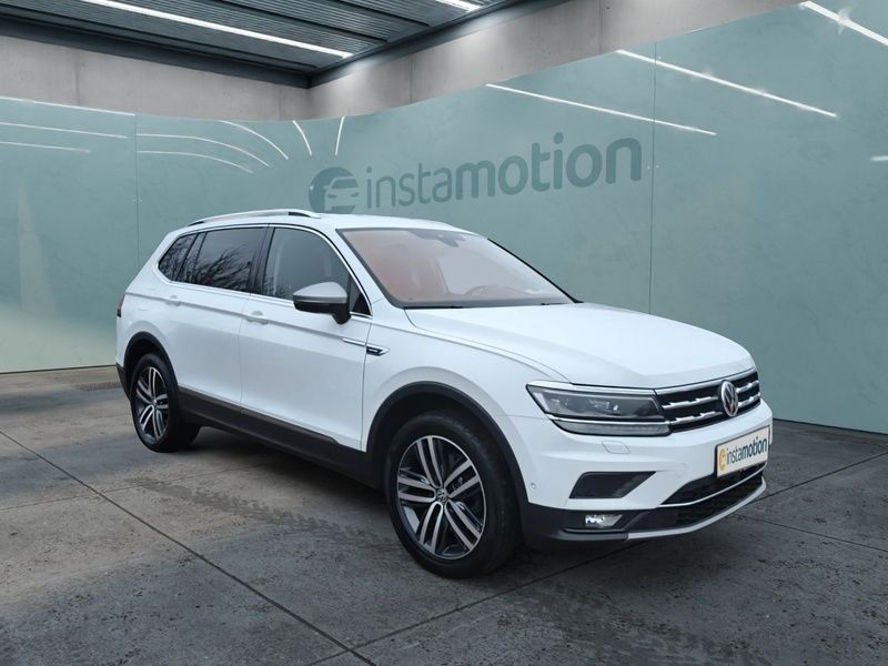 Weiß Gebraucht 2020 VW Tiguan Allspace SUV | 29.450 € (Etwas zu teuer) - Bild 1/3