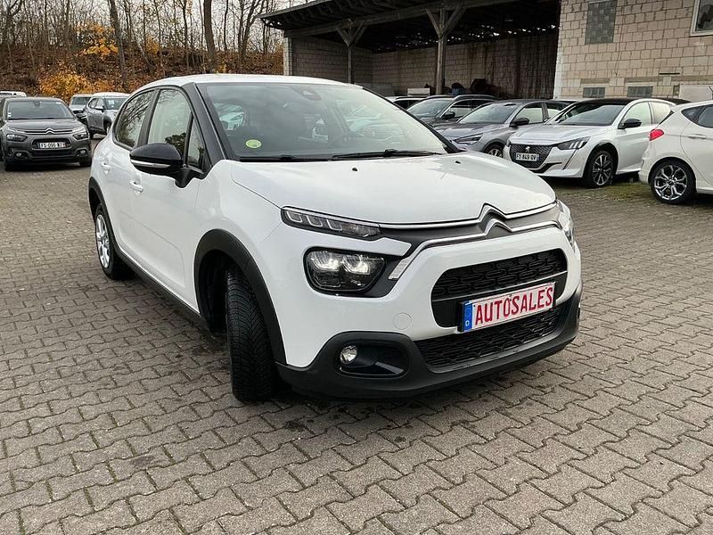 Gebraucht Citroën C3 Feel 102 PS (75 kW) 2021 Weiß Kleinwagen