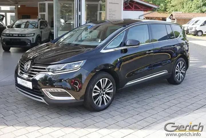 Black pearlschwarz metallic Gebraucht 2016 Renault Espace Initiale Paris Van / Kleinbus | 14.900 € (Guter Preis) - Bild 1/4