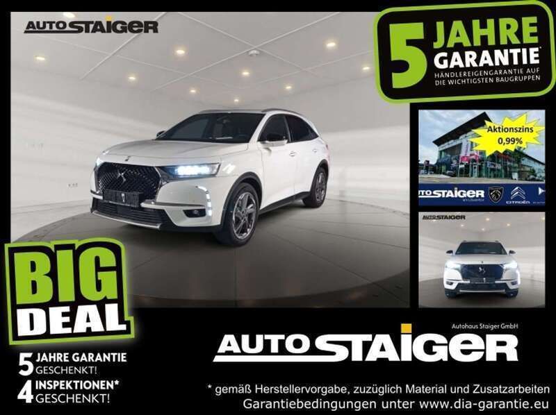 Lack weiss banquise/lackierung plat Gebraucht 2022 DS Automobiles DS7 Crossback Rivoli SUV | 29.911 € (Guter Preis) - Bild 1/3