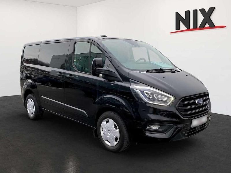 Gebraucht Ford Transit Custom 125 PS (91 kW) 2021 Obsidianschwarz metallic Van / Kleinbus