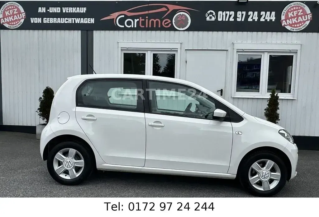 Gebraucht VW up! move up! 60 PS (44 kW) 2015 Weiß Kleinwagen