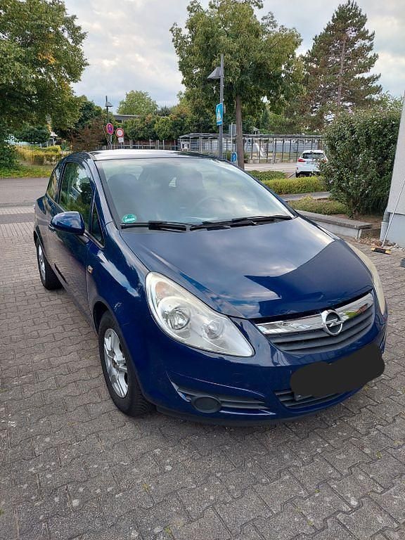 Blau Gebraucht 2009 Opel Corsa Limousine | 2.500 € (Fairer Preis) - Bild 1/4