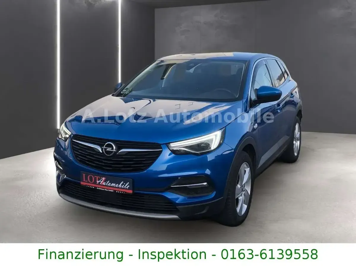 Gebraucht Opel Grandland X 120 PS (88 kW) 2018 Blau SUV