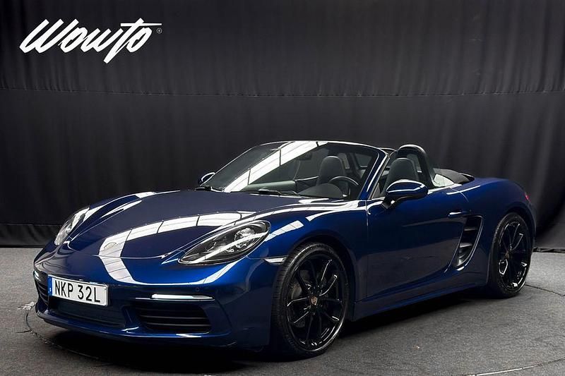 Blau Gebraucht 2024 Porsche 718 Boxster Edition Cabrio | 76.500 € (Etwas zu teuer) - Bild 1/4