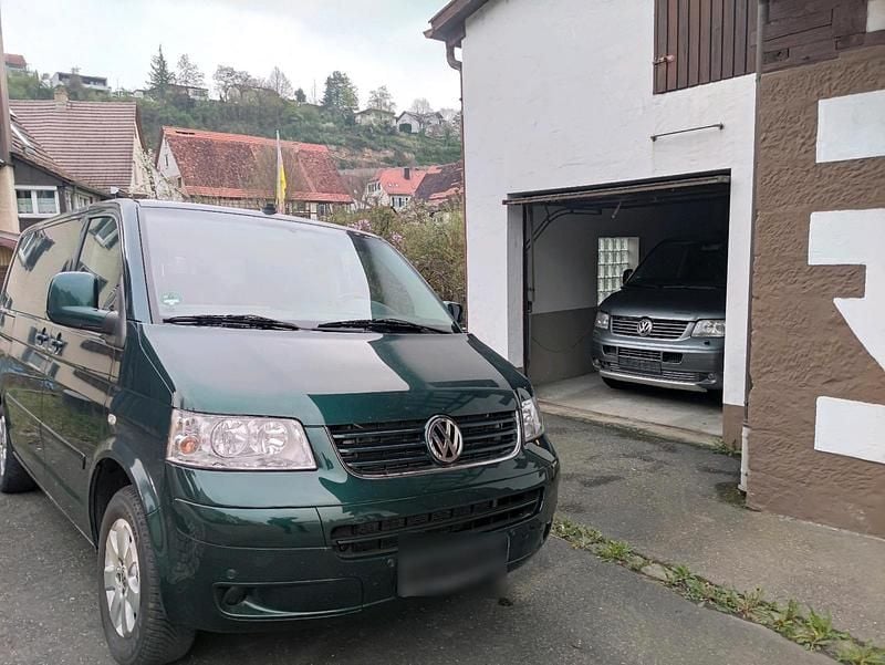 Usata VW T5 174 CV (127 kW) 2007 Verde Furgone