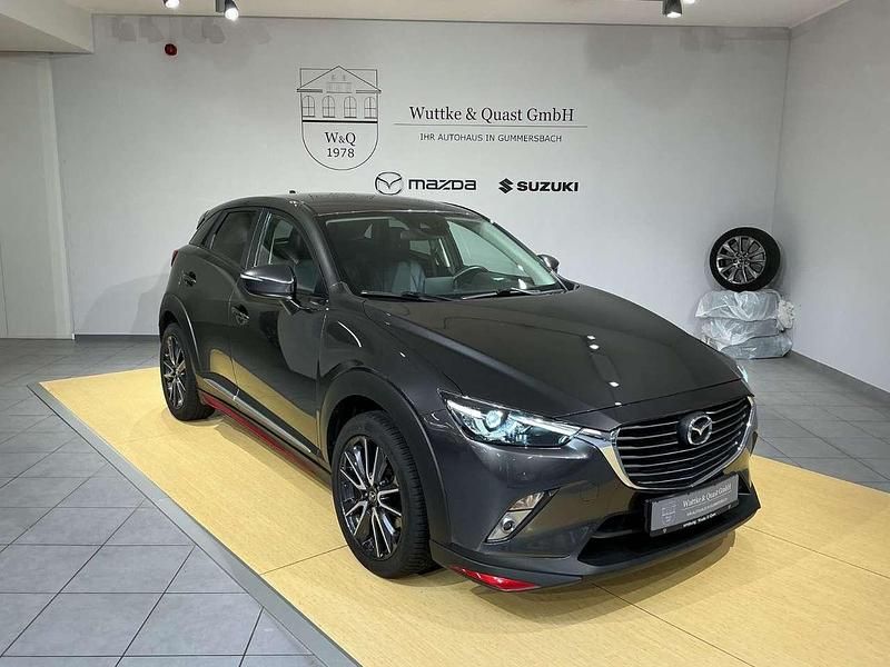 Grau Gebraucht 2017 Mazda CX-3 Sports-Line SUV | 17.970 € (Fairer Preis) - Bild 1/4