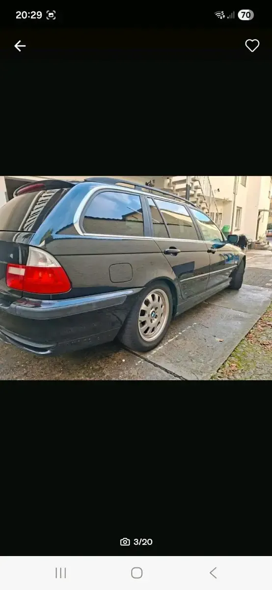 Gebraucht BMW 325 190 PS (139 kW) 2001 Schwarz Kombi