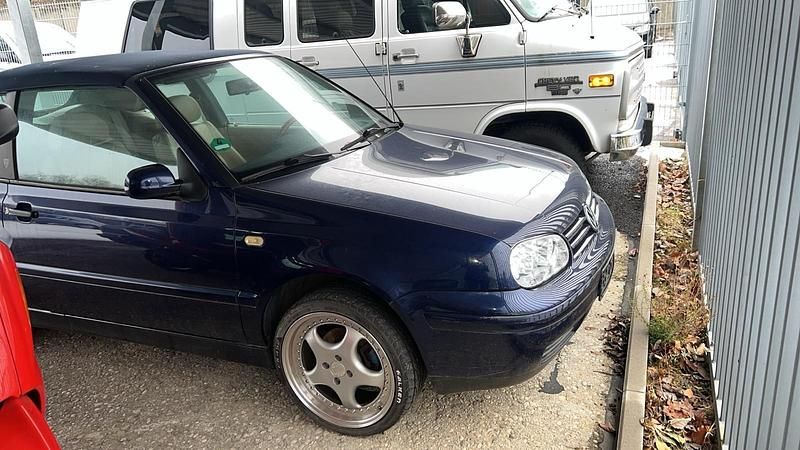 Gebraucht VW Golf Cabriolet 2000 Blau Cabrio