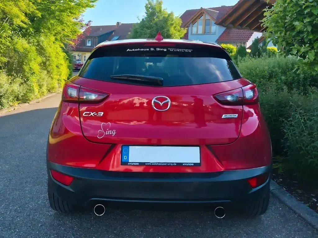 Gebraucht Mazda CX-3 Sports-Line 120 PS (88 kW) 2016 Rot SUV