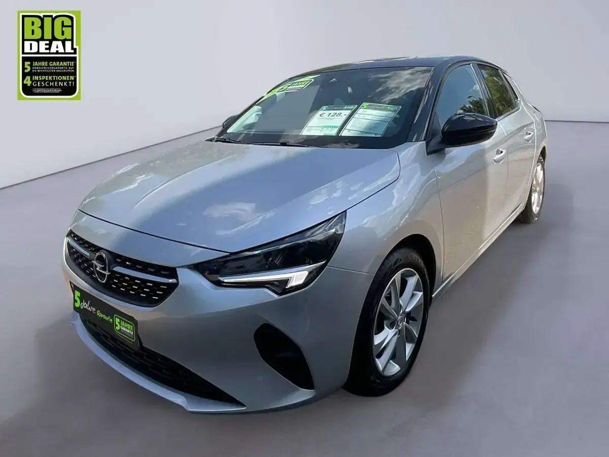 Gebraucht Opel Corsa Elegance 75 PS (55 kW) 2023 Aluminium silber Kleinwagen