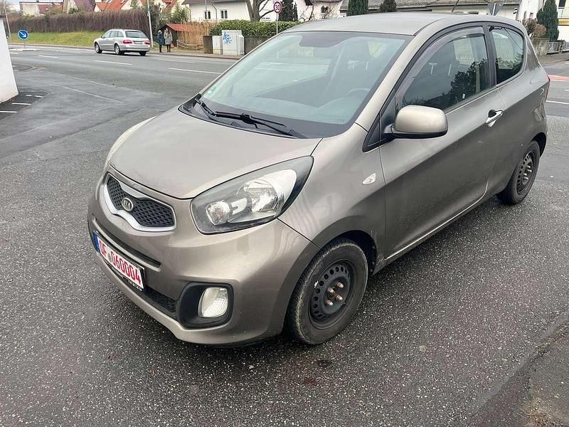 Gebraucht Kia Picanto Edition 7 69 PS (50 kW) 2012 Titaniumsilber met. Kleinwagen