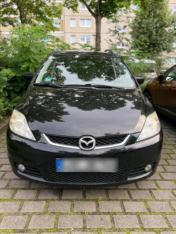 Schwarz Gebraucht 2008 Mazda 5 Van / Kleinbus | 1.600 € (Fairer Preis) - Bild 1/4