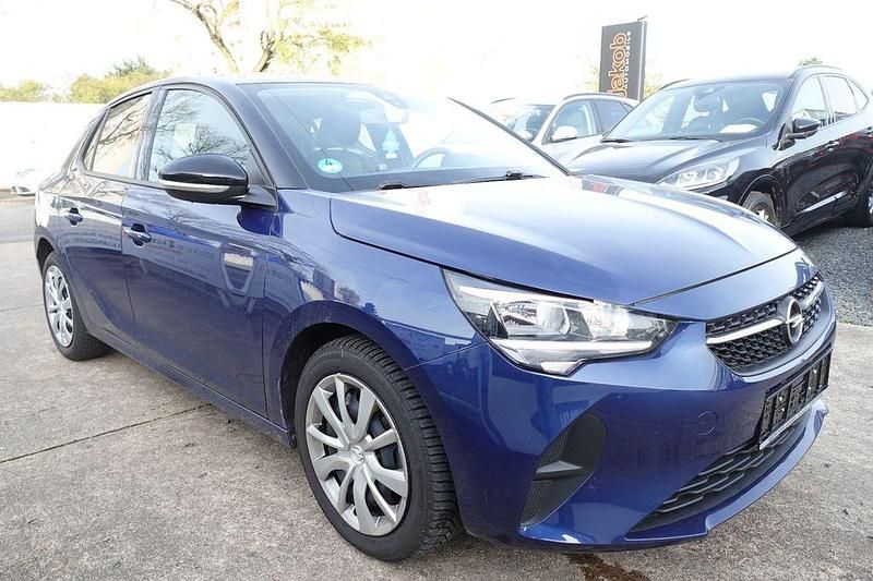 Nautic blau Gebraucht 2021 Opel Corsa Edition Limousine | 11.490 € (Guter Preis) - Bild 1/4
