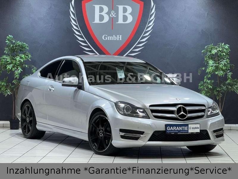 Silber Gebraucht 2014 Mercedes C220 AMG Coupé | 15.490 € (Superpreis) - Bild 1/4