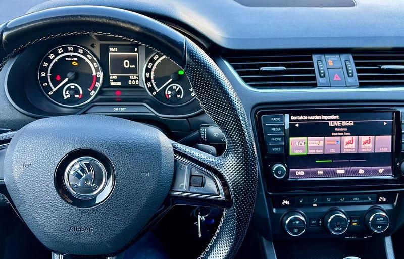 Gebraucht Skoda Octavia RS 184 PS (135 kW) 2014 Grau Kleinwagen