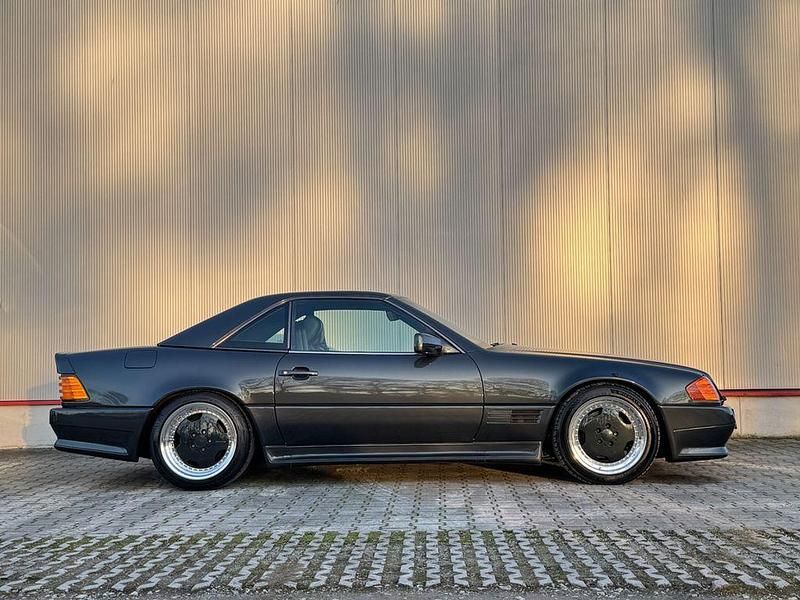 Gebraucht Mercedes SL500 AMG 381 PS (280 kW) 1991 Schwarz Cabrio