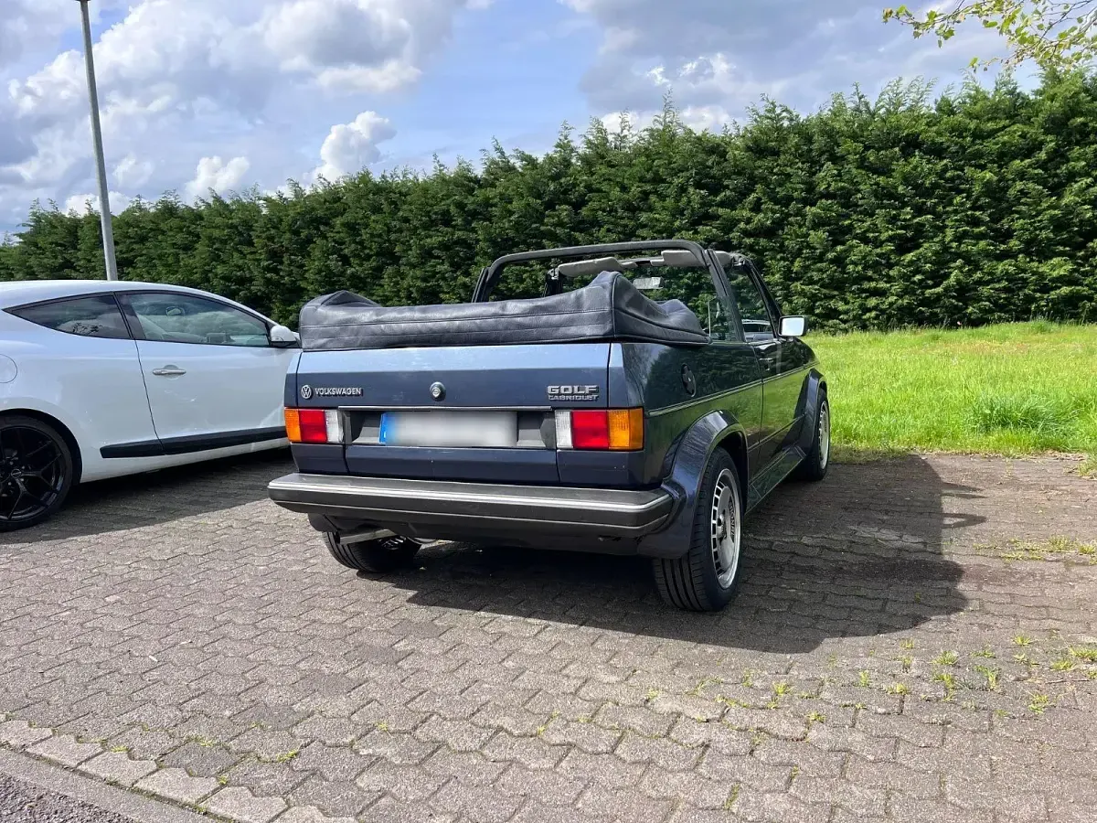 Gebraucht VW Golf Cabriolet 90 PS (66 kW) 1984 Blau Cabrio