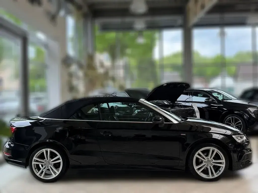 Gebraucht Audi A3 S-Line 150 PS (110 kW) 2017 Schwarz metallic Cabrio