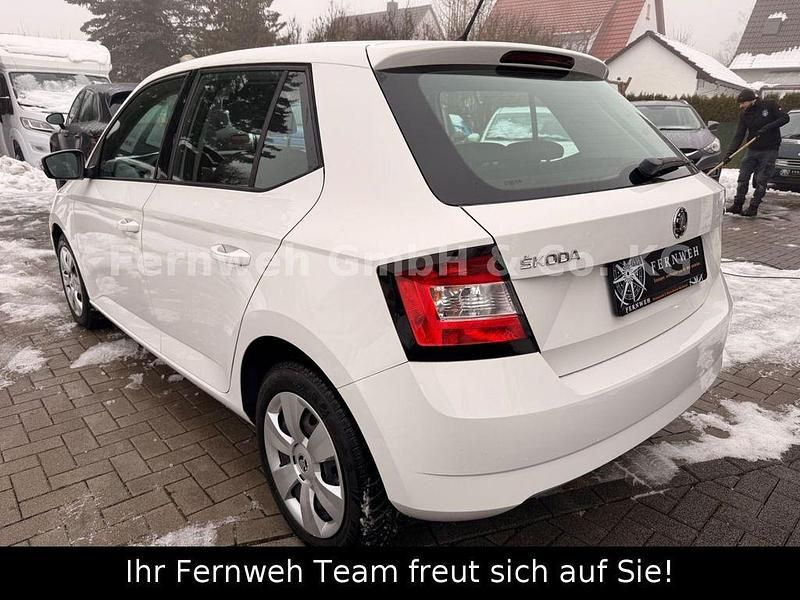 Gebraucht Skoda Fabia Ambition 105 PS (77 kW) 2015 Weiß Kleinwagen