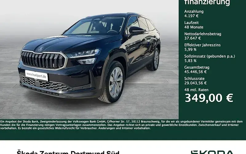 Neu Skoda Kodiaq Selection 193 PS (141 kW) 2026 Schwarz SUV