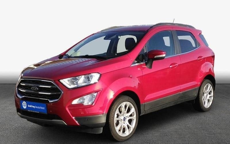 Rot Gebraucht 2022 Ford Ecosport Titanium SUV | 16.903 € (Fairer Preis) - Bild 1/4