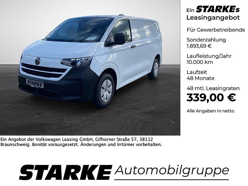 Neu VW Transporter 110 PS (80 kW) 2026 Weiß (clear white) Van