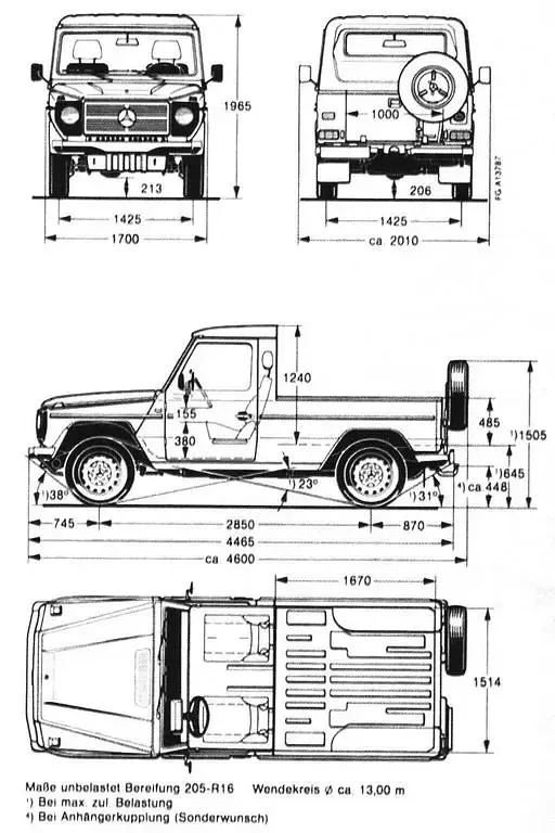 Gebraucht Mercedes G290 95 PS (69 kW) 1995 Silber SUV