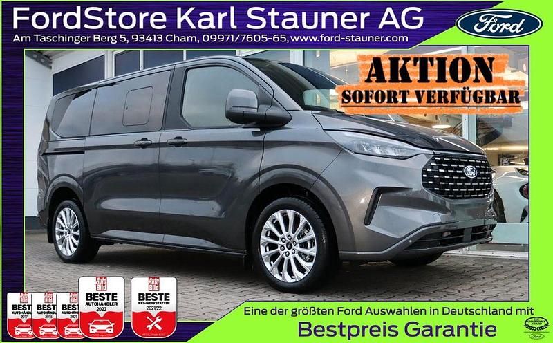 Grau Neu 2025 Ford Tourneo Custom Titanium Van / Kleinbus | 60.680 € (Fairer Preis) - Bild 1/4