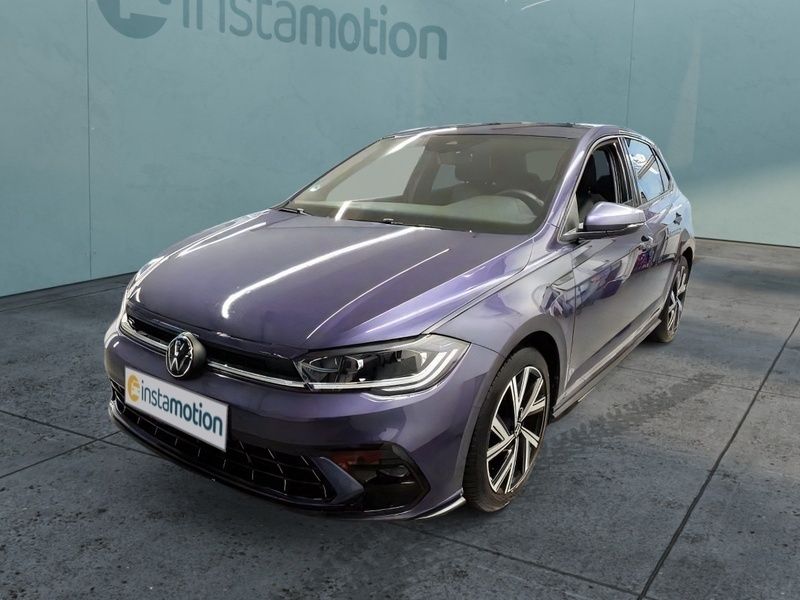 Violett Gebraucht 2024 VW Polo IQ Drive Limousine | 23.740 € (Fairer Preis) - Bild 1/3