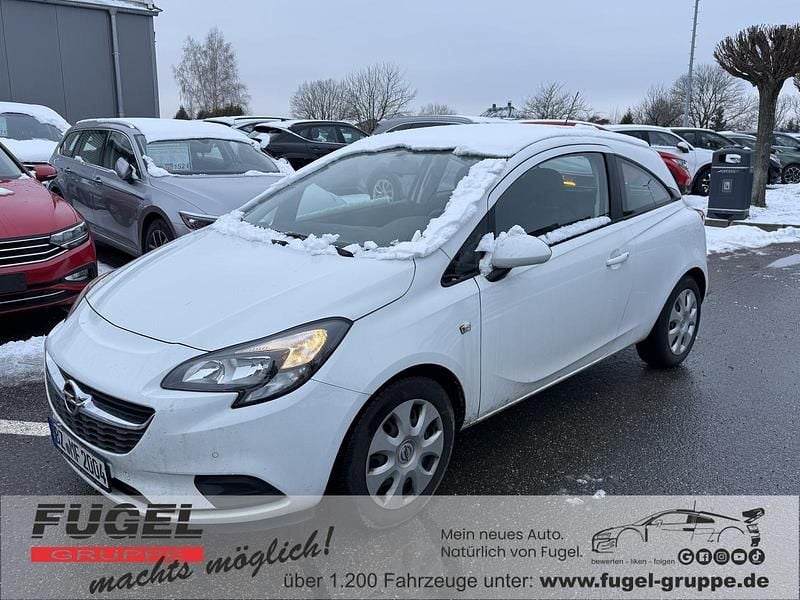 Schneeweiss/summitwhite/arctic Gebraucht 2019 Opel Corsa Edition Kleinwagen | 8.995 € (Guter Preis) - Bild 1/4
