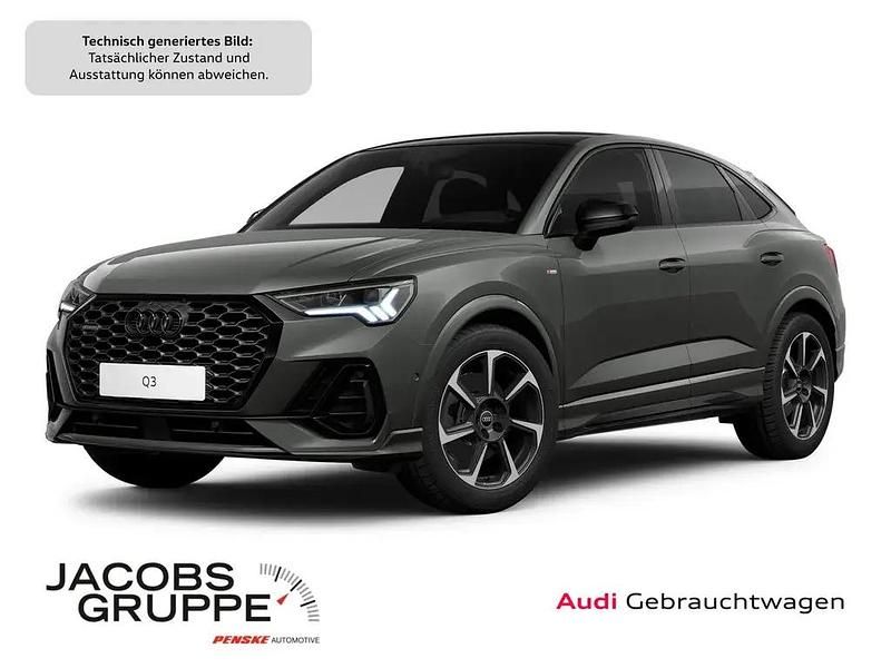 Grau Gebraucht 2024 Audi Q3 Sportback S-Line SUV | 44.959 € (Etwas zu teuer) - Bild 1/4