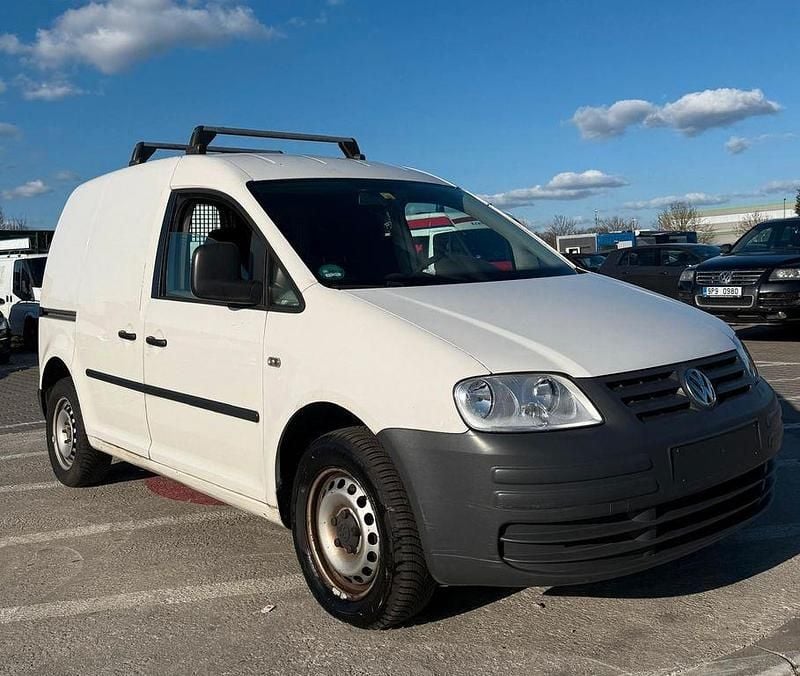 Gebraucht VW Caddy 69 PS (50 kW) 2008 Weiß Van / Kleinbus