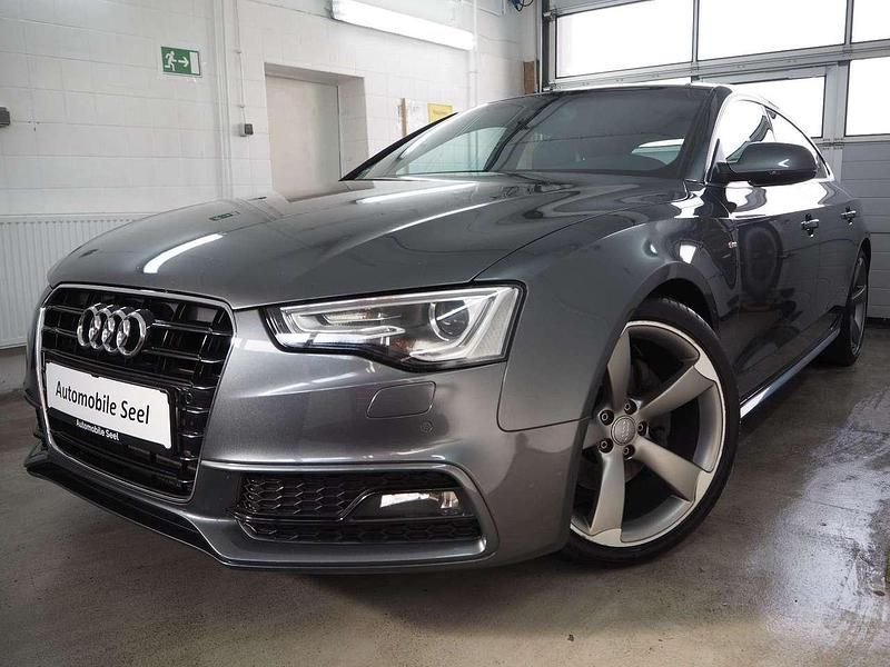 Grau Gebraucht 2012 Audi A5 Sportback S-Line Coupé | 13.990 € (Fairer Preis) - Bild 1/4