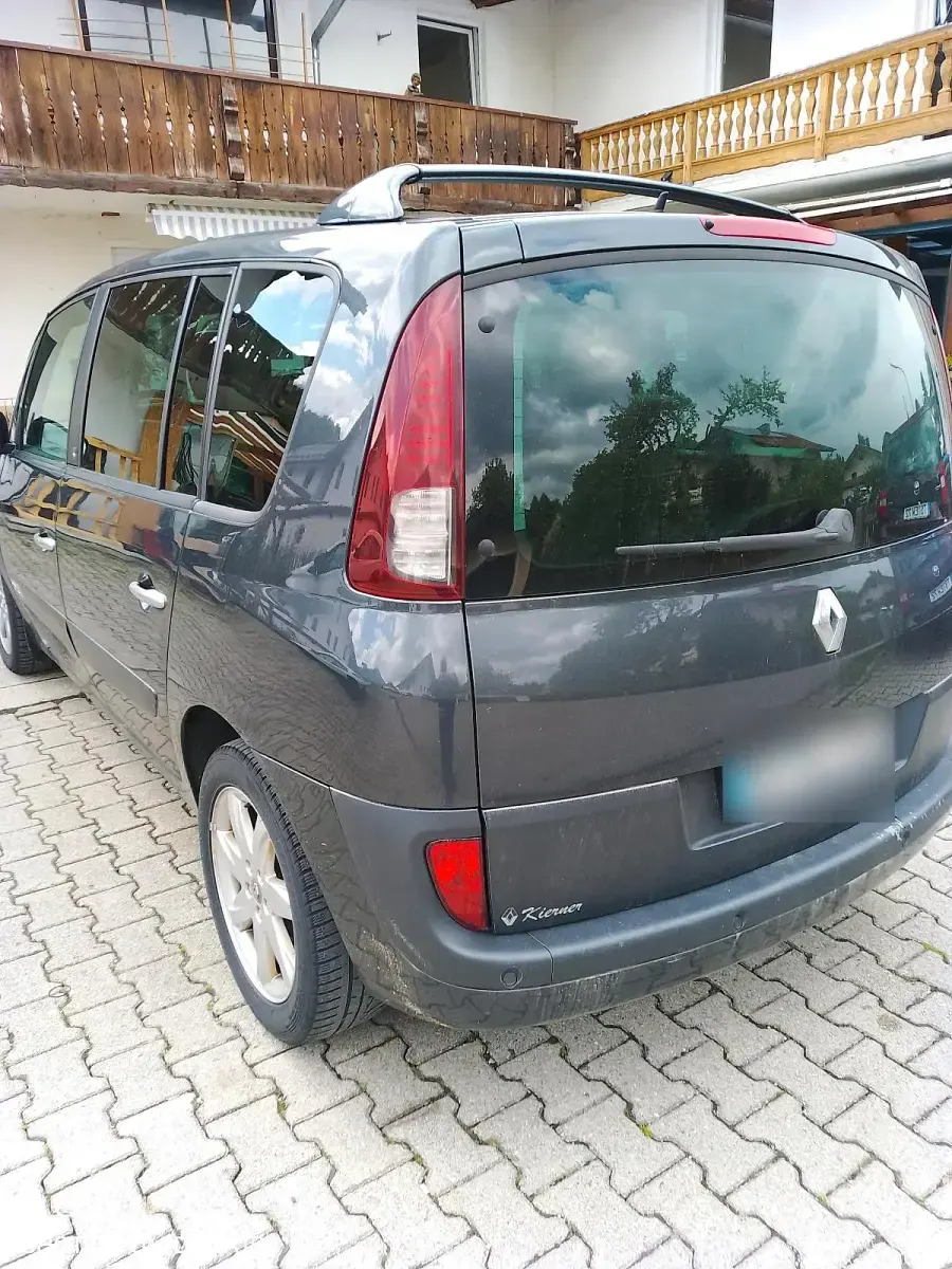 Gebraucht Renault Espace 170 PS (125 kW) 2011 Schwarz Van / Kleinbus