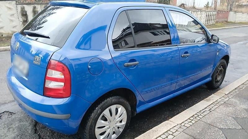 Gebraucht Skoda Fabia 60 PS (44 kW) 2000 Blau Kleinwagen