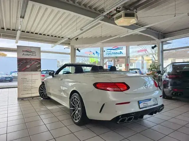 Gebraucht Mercedes C63 AMG AMG 476 PS (350 kW) 2019 Weiß Cabrio