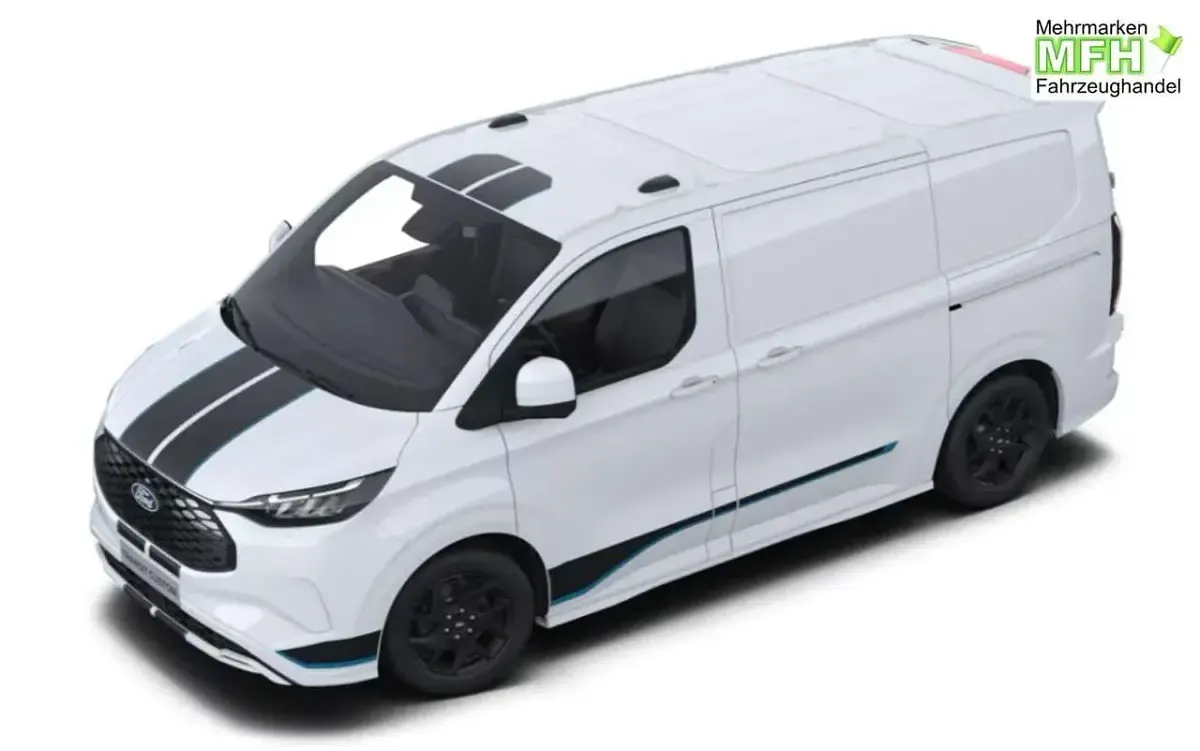 Neu Ford E-Transit Sport 160 kW (218 PS) 2026 Frozen white Van