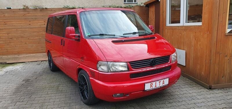 Rot Gebraucht 1996 VW T4 Van | 7.980 € (Superpreis) - Bild 1/4