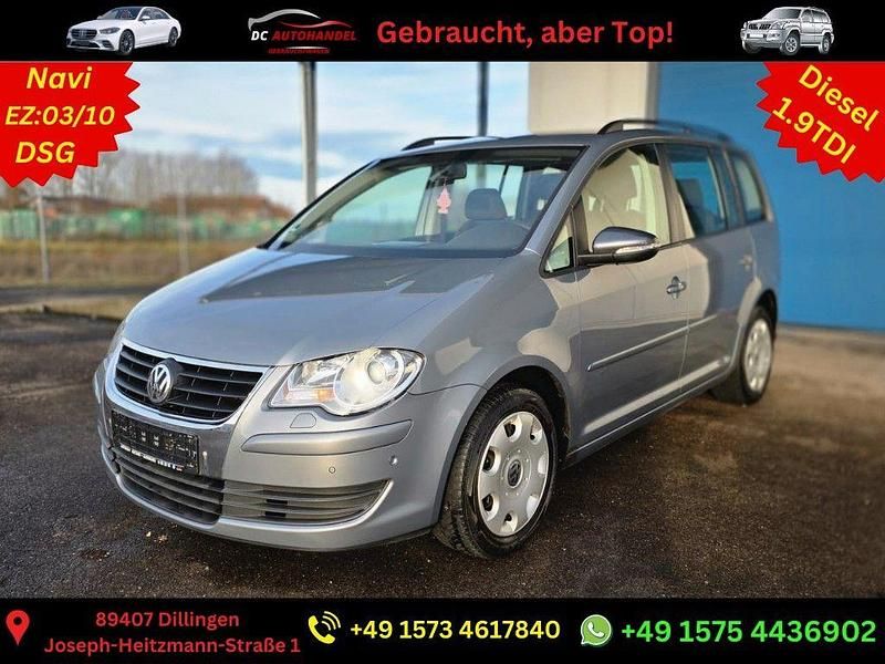 Grau Gebraucht 2010 VW Touran Trendline Van / Kleinbus | 2.380 € (Superpreis) - Bild 1/4