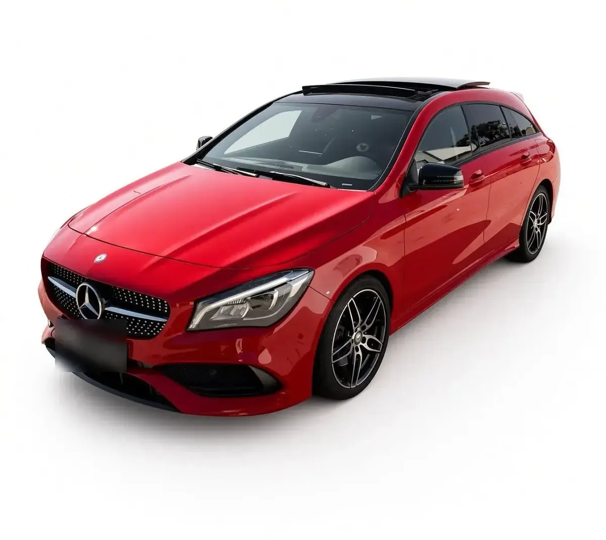 Gebraucht Mercedes CLA220 Shooting Brake AMG 177 PS (130 kW) 2017 Rot Kombi