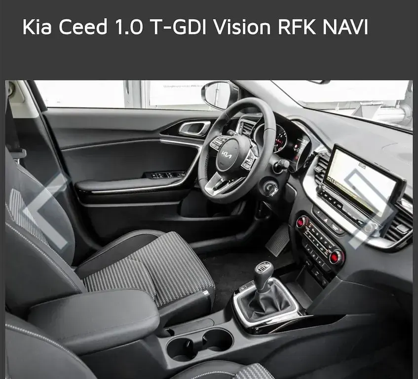 Gebraucht Kia Ceed Sportswagon Vision 101 PS (74 kW) 2024 Schwarz Kombi