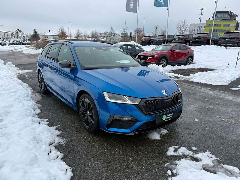 Gebraucht Skoda Octavia RS 200 PS (147 kW) 2022 Raceblau metallic Kombi