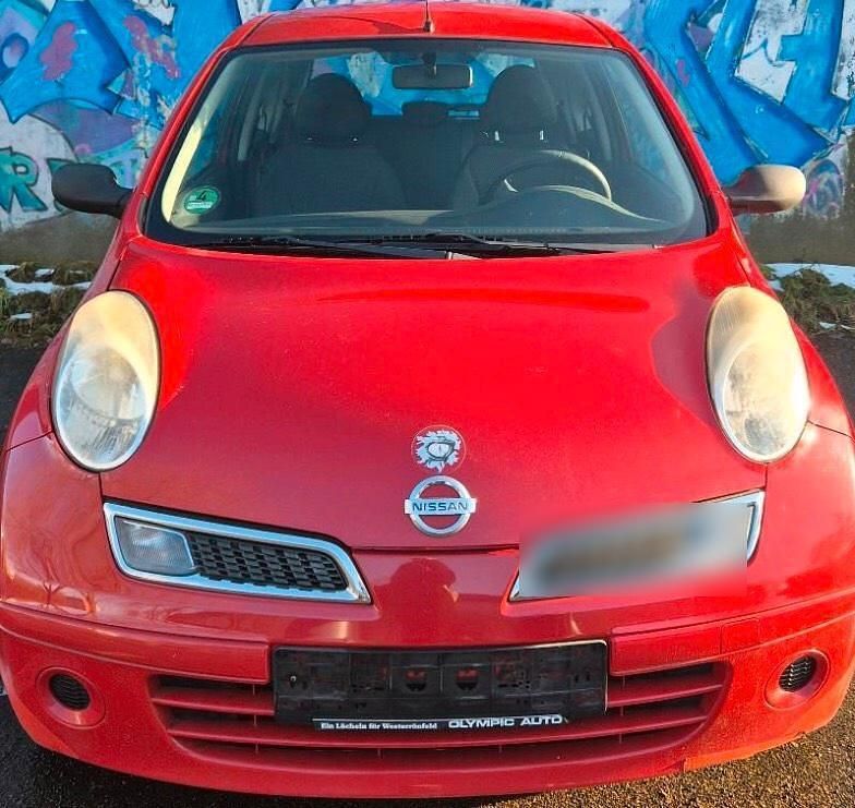 Gebraucht Nissan Micra 65 PS (47 kW) 2009 Rot Kleinwagen