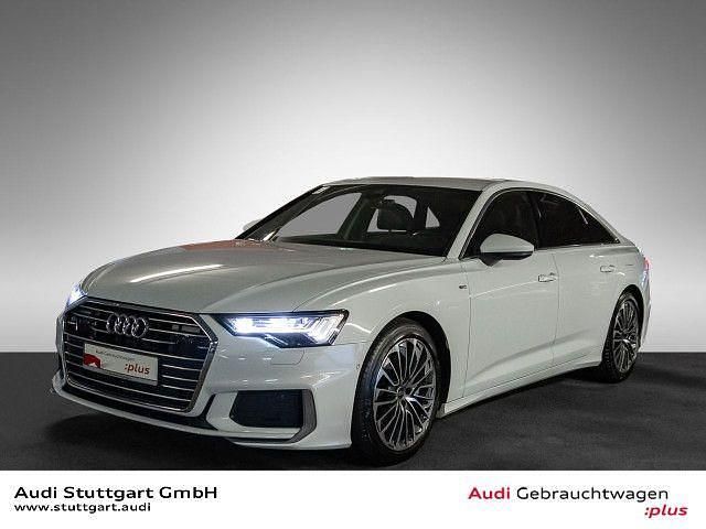 Weiss Gebraucht 2022 Audi A6 S-Line Limousine | 42.940 € (Fairer Preis) - Bild 1/4