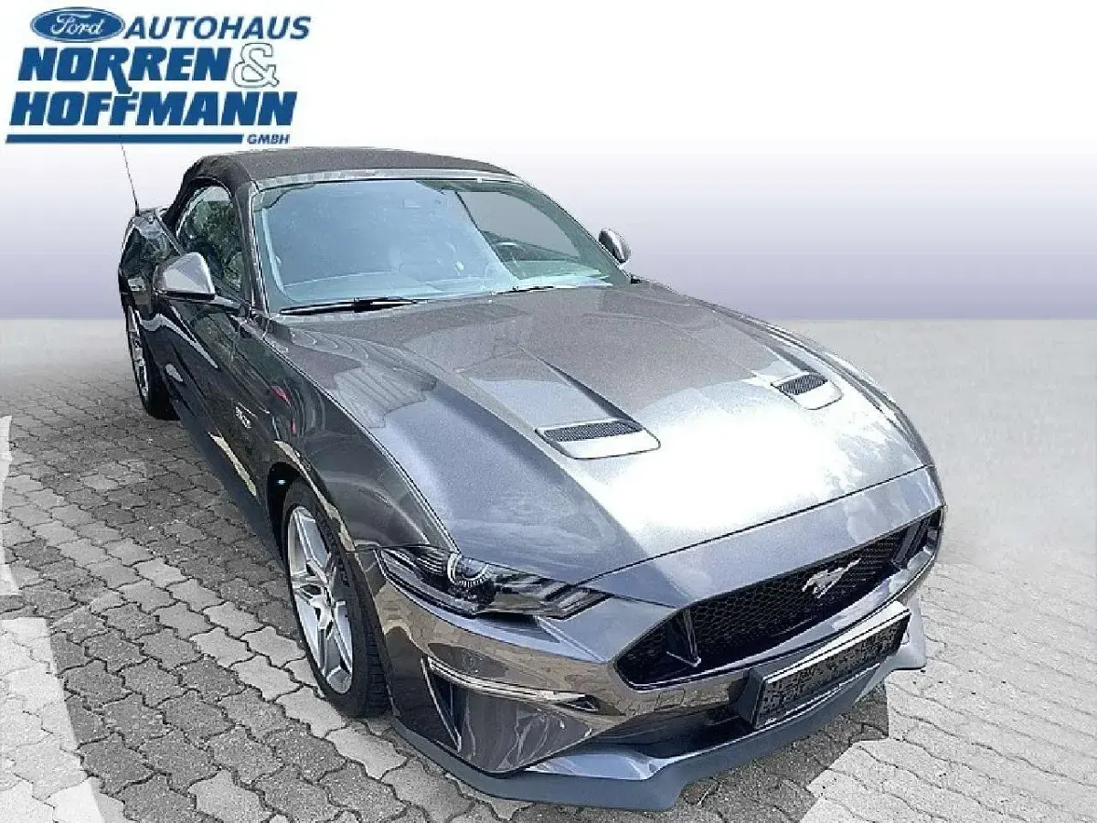 Gebraucht Ford Mustang GT Convertible 450 PS (330 kW) 2019 Magneticgrau (metallic) Cabrio
